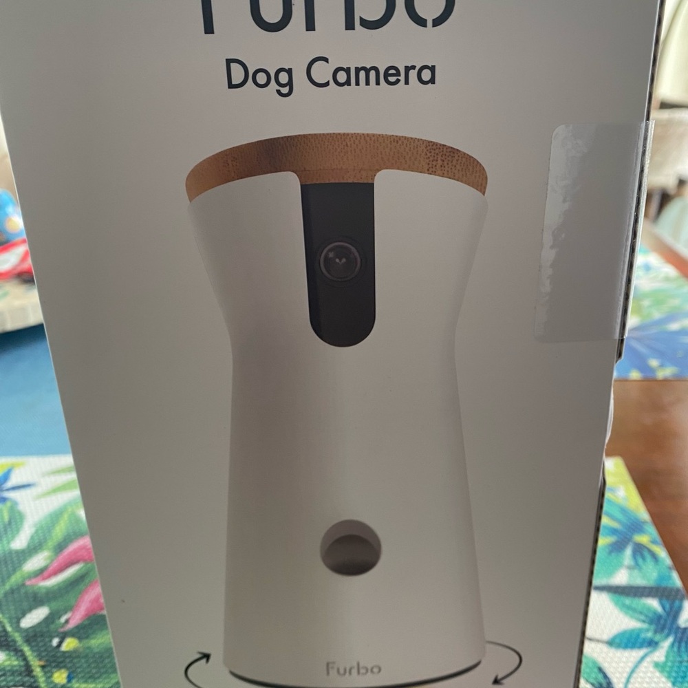 Furbo 360 Dog Camera - White and Brown